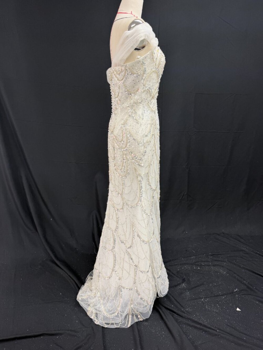 New with tag Style G2505 - Selena Judy Bridal Sequin Mermaid Wedding Dress - Picture 6 of 9
